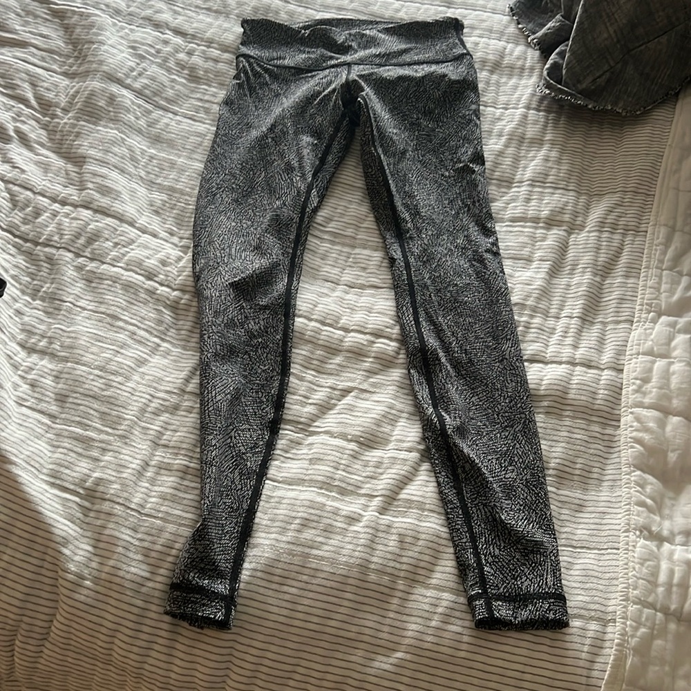 Lululemon patterned leggings